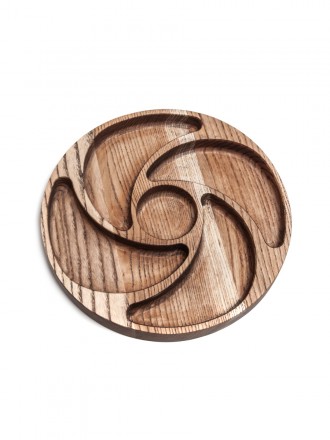 №7 Менажница из массива ясеня (Темная) №7 Менажница из массива ясеня (Темная)