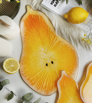 №38 Груша (32 см) Поднос Молд от bolshaya_medveditsa_