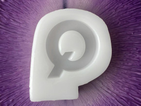 Молд буква "Q"  