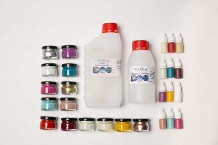 №Т-2 Краситель для смолы (Тюбик) Resin Pigment (Бежевый)