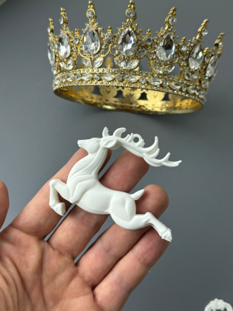 Молд №782 Олень объемный