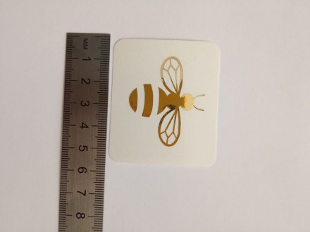 №61 Наклейка (золото) Sticker     