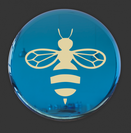 №61 Наклейка (золото) Sticker     