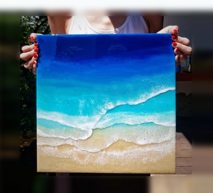 Набор Море холст 30х30
