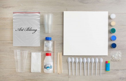 Набор Море холст 30х30