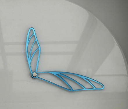 Зеркальные стрелки Dragonfly (Голубые) 