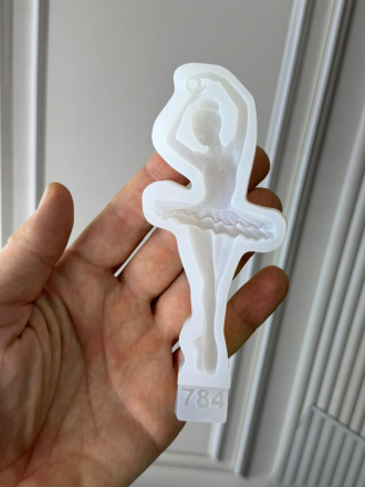 Молд №784 Балерина как живая 