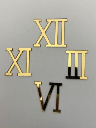 №57 BIG the mirror Figures for hours (set of 4 digits)