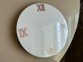 Розовые Зеркальные цифры Римские (4)  