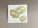 №15 Наклейка Зерна Кофе (золото) Sticker 