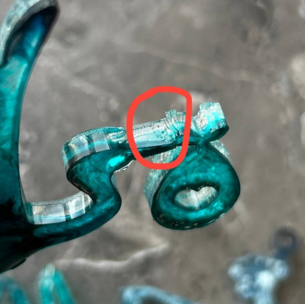 Молд №737 Аист (мешочек кристаллический) 