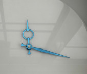 Зеркальные стрелки "Mercury"  (Голубые) 