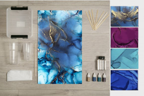 Набор алкогольные чернила №2  30х50 см