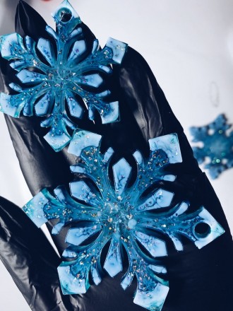 Молд №219 Small  снежинка 