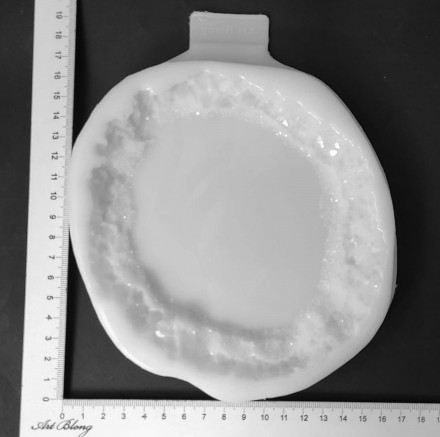 Молд №801 Костер с кристаллическим краем