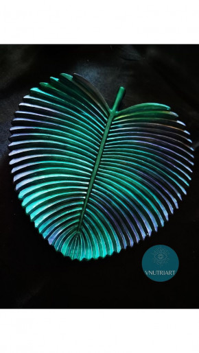 №501 Объемный молд лист  (19,5 см) 