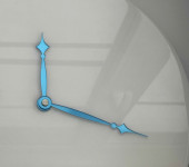 Зеркальные стрелки  "London"   (Голубые) 