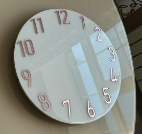 Розовые Зеркальные цифры Valencia (12) 