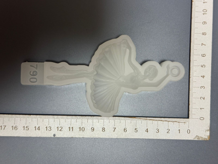 Молд №790 Балерина как живая  