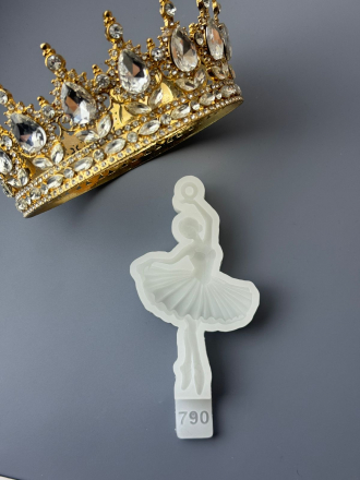 Молд №790 Балерина как живая  