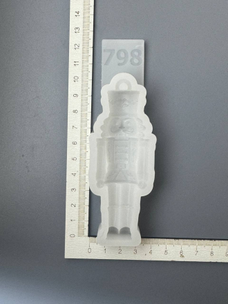 №798 Щелкунчик Силиконовая форма (молд)