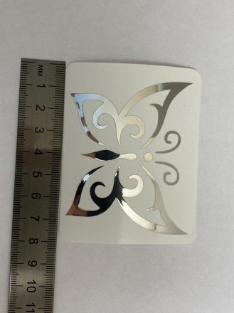 №502 Наклейка (Серебро) Sticker   