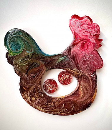 №244 Mold for Easter egg (12 cm)