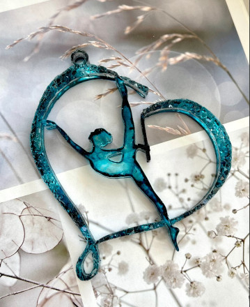 №742 Молд Гимнастка кристаллическая 