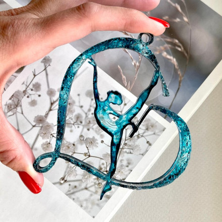 №742 Молд Гимнастка кристаллическая 