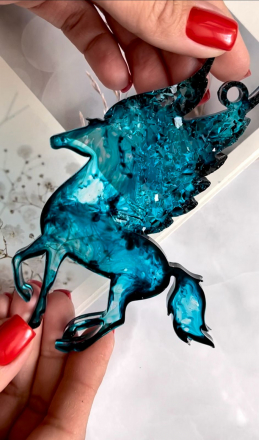 Молд №288 Пегас лошадь   