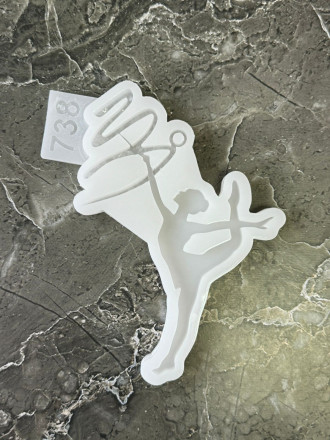 №738 Молд Гимнастка кристаллическая 