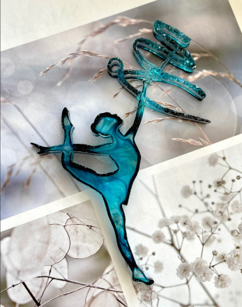 №738 Молд Гимнастка кристаллическая 