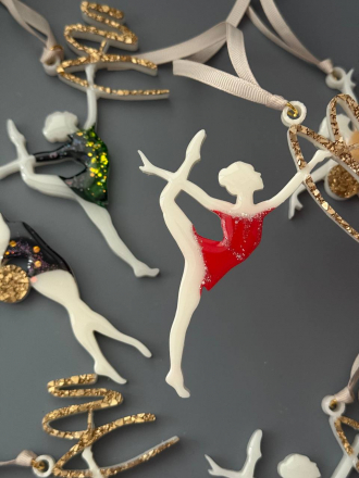 №738 Молд Гимнастка кристаллическая 