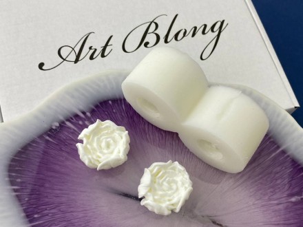 №906 Пион форма на 2 изделия 