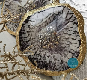 №660 Костер с "живым" краем Молд от @vnutriart