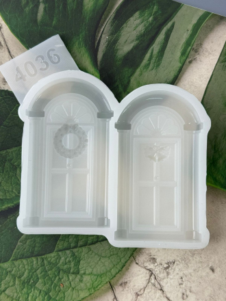 №4036 Две двери новогодние 