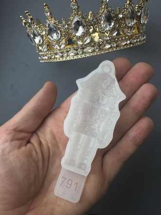 №791 Щелкунчик Силиконовая форма (молд) №791 Щелкунчик Силиконовая форма (молд)