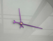 Зеркальные стрелки "Tokyo"(фиолетовые) 