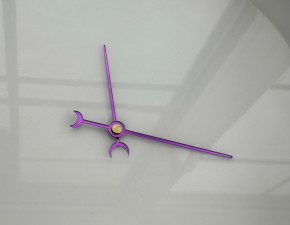 Зеркальные стрелки "Tokyo"(фиолетовые) 