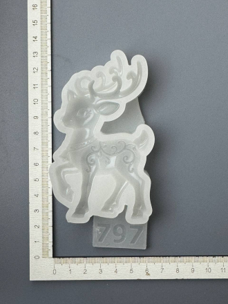 №797 Силиконовая форма (молд) Олененок №797 Силиконовая форма (молд) Олененок