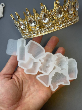 №4044 Русский стиль Силиконовая форма (молд) №4044 Русский стиль Силиконовая форма (молд)