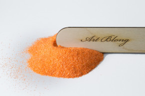 №20 Голографический глиттер -  LUXURY COLLECTION  orange неон голографические