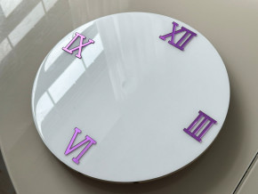 Зеркальные цифры Римские (4)  Фиолетовый 