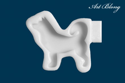 Молд №477 брошь Собака Молд №477 брошь Собака