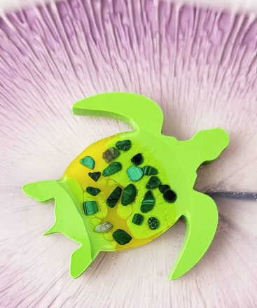 Молд №487 брошь Черепаха  