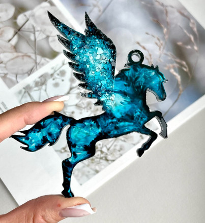 №745 Молд Пегас лошадь №745 Молд Пегас лошадь