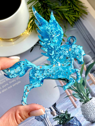 №745 Молд Пегас лошадь №745 Молд Пегас лошадь