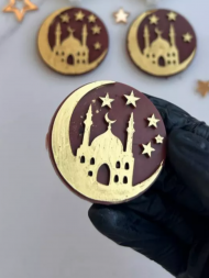 №2003 Мечеть 3 формы (внимание есть отверстия под палочку, их можно убрать читай описание ) №2003 Мечеть 3 формы (внимание есть отверстия под палочку, их можно убрать читай описание )