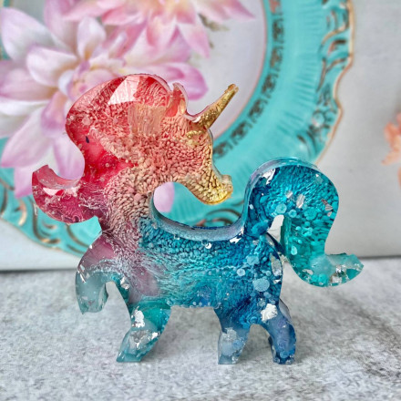 Молд №682 Единорог  брошка 