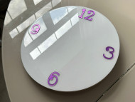 Зеркальные цифры Classic Premium (4) фиолетовый 